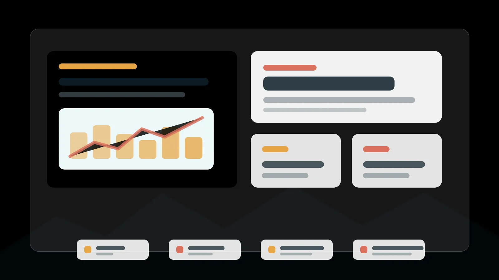 Immersive website and analytics visual for local business web design